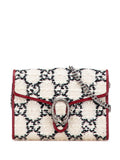 Pre-OwnedGucci Pre-Owned2000-2015 Mini GG Tweed Dionysus Wallet on Chain crossbody bag