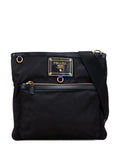 Pre-OwnedPrada Pre-Owned2013-2025 Saffiano Trimmed Tessuto Snap crossbody bag