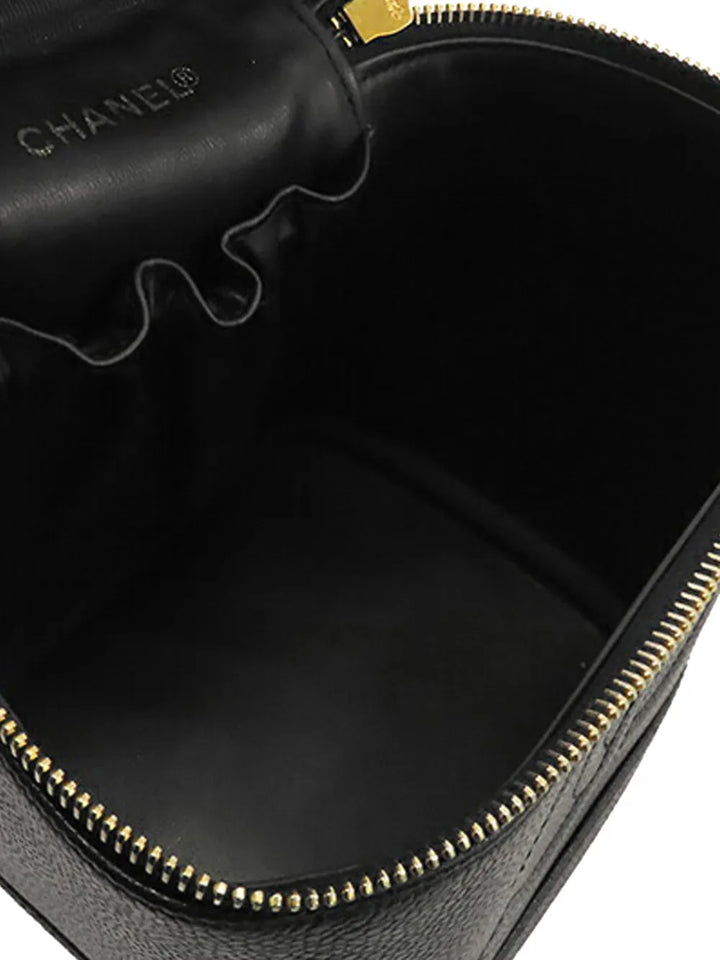 Pre-OwnedCHANEL Pre-Owned1994-1996 CC Caviar Case vanity bag