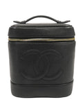 Pre-OwnedCHANEL Pre-Owned1994-1996 CC Caviar Case vanity bag