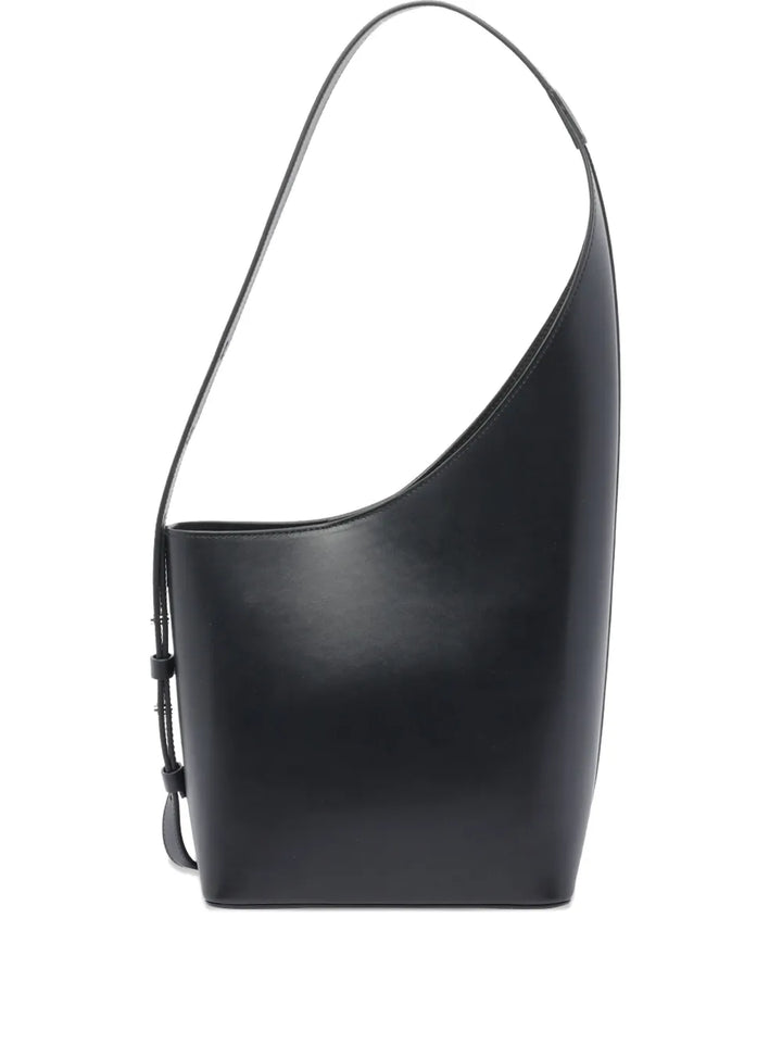 Aesther Ekmedemi-lune leather shoulder bag - Bags