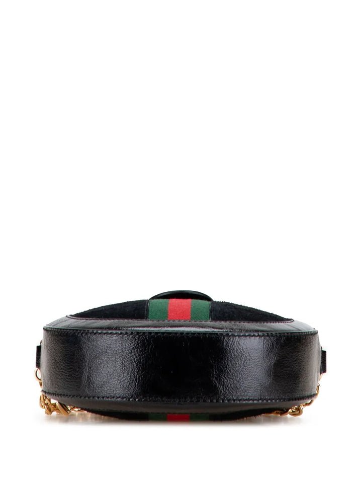 Pre-OwnedGucci Pre-Owned2016-2025 Mini Suede Ophidia Round crossbody bag