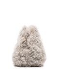 Simonetta Ravizzashearling shoulder bag