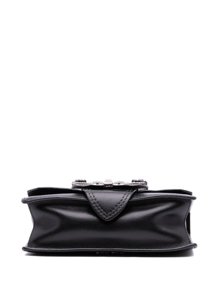 Pre-OwnedMiu Miu Pre-Owned2010-2025 Goatskin Madras Soft Calf Crystal Embellished crossbody bag