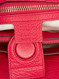 Pre-OwnedGucci Pre-Owned2016-2025 Medium Bicolor Calfskin Bamboo Shopper satchel