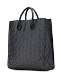 Pre-OwnedFendi Pre-Owned2010-2025 Zucca Coated Canvas Diagonal Shopping Tote satchel