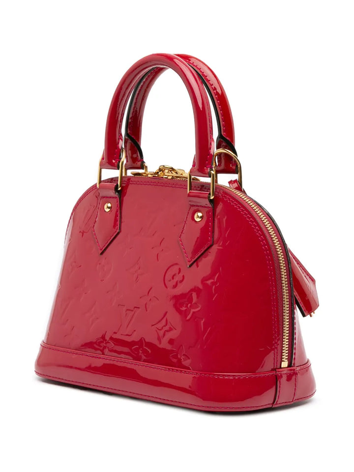 Pre-OwnedLouis Vuitton Pre-Owned2014 Monogram Vernis Alma BB satchel
