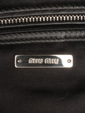 Pre-OwnedMiu Miu Pre-Owned2010-2025 Fur Montone Stripe crossbody bag