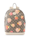 Pre-OwnedGucci Pre-Owned2016-2025 GG Supreme Les Pommes Apple and Heart backpack