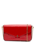 Pre-OwnedLouis Vuitton Pre-Owned2016 Monogram Vernis Pochette Felicie crossbody bag