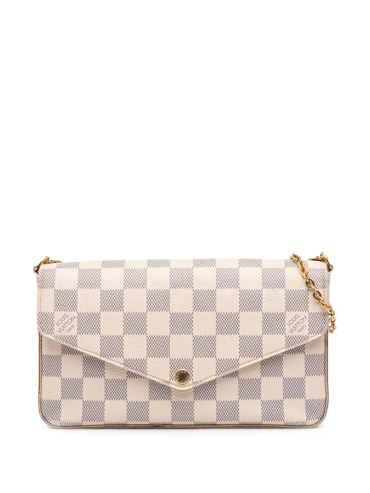 Pre-OwnedLouis Vuitton Pre-Owned2016 Damier Azur Pochette Felicie crossbody bag