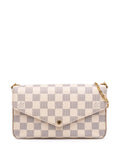 Pre-OwnedLouis Vuitton Pre-Owned2016 Damier Azur Pochette Felicie crossbody bag