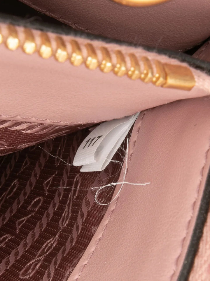 Pre-OwnedPrada Pre-Owned2010-2025 Small Saffiano Cuir Monochrome Top Handle Tote satchel