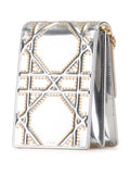 Pre-OwnedChristian Dior Pre-Owned2018 Metallic Studded Calfskin Vertical Diorama crossbody bag