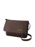 Marnilogo-embroidered cross body bag