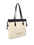 Jimmy Choodrawstring-fastening shearling tote bag