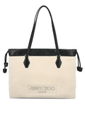 Jimmy Choodrawstring-fastening shearling tote bag