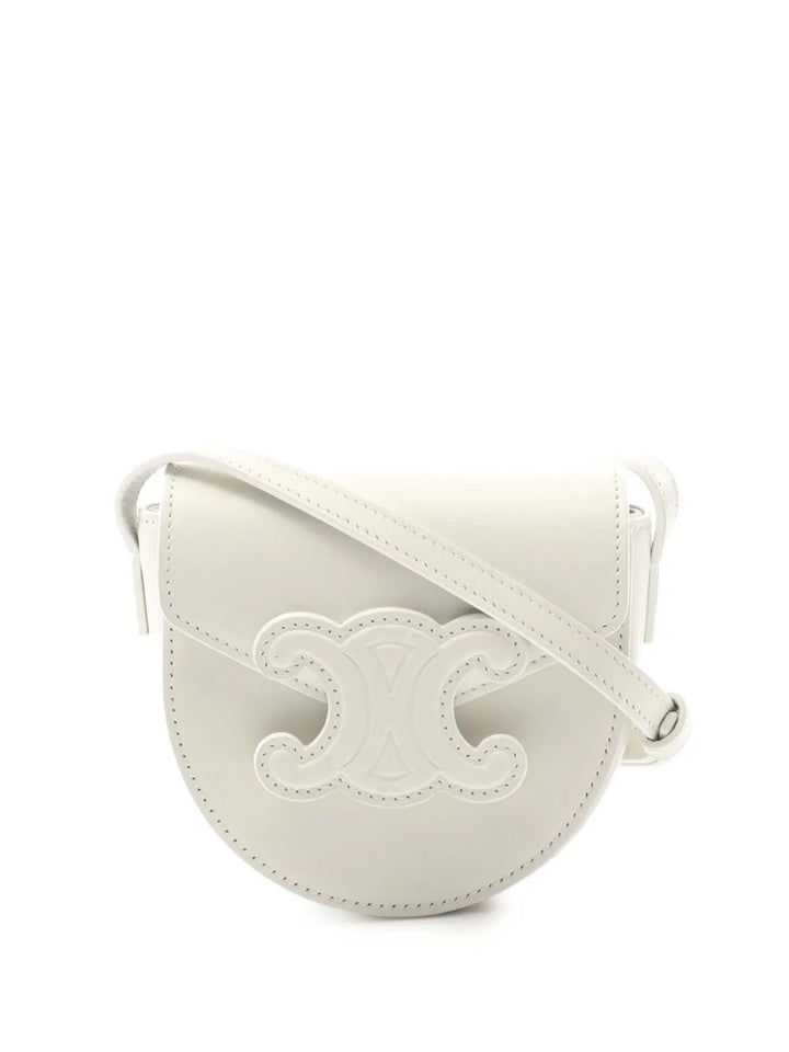 Pre-OwnedCeline Pre-Owned2021-2025 Mini Calfskin Cuir Triomphe Besace crossbody bag