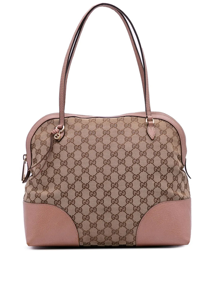 Pre-OwnedGucci Pre-Owned2016-2025 Medium GG Canvas Bree Dome tote bag
