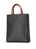 Pre-OwnedCeline Pre-Owned2022 Small Triomphe Coated Canvas Vertical Cabas Tote satchel