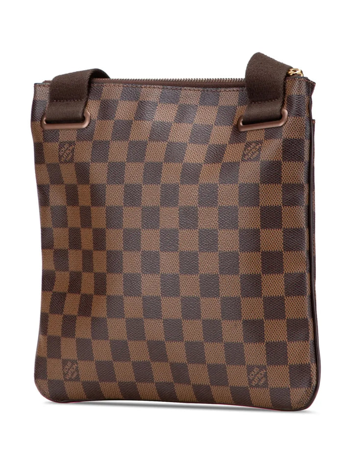 Pre-OwnedLouis Vuitton Pre-Owned2010 Damier Ebene Brooklyn Pochette crossbody bag