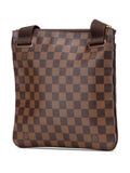 Pre-OwnedLouis Vuitton Pre-Owned2010 Damier Ebene Brooklyn Pochette crossbody bag