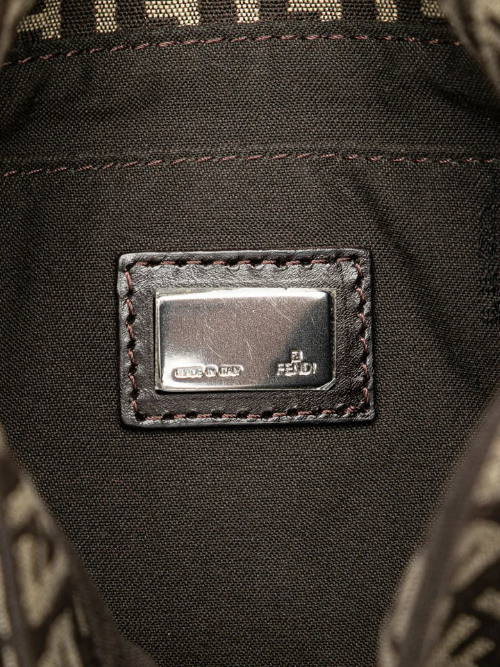 Pre-OwnedFendi Pre-Owned2000-2010 Zucchino Canvas crossbody bag