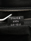 Pre-OwnedFendi Pre-Owned2010-2025 Calfskin and Canvas FF 1974 Flat Baguette crossbody bag