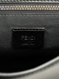 Pre-OwnedFendi Pre-Owned2010-2025 Calfskin and Canvas FF 1974 Flat Baguette crossbody bag