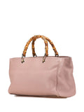 Pre-OwnedGucci Pre-Owned2016-2025 Medium Calfskin Bamboo Shopper satchel