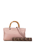 Pre-OwnedGucci Pre-Owned2016-2025 Medium Calfskin Bamboo Shopper satchel