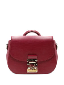 Pre-OwnedLouis Vuitton Pre-Ownedleather flap bag