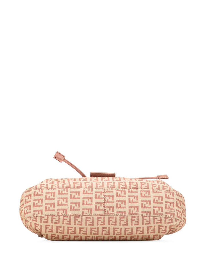 Pre-OwnedFendi Pre-Owned2000-2010 Zucchino Canvas Drawstring shoulder bag