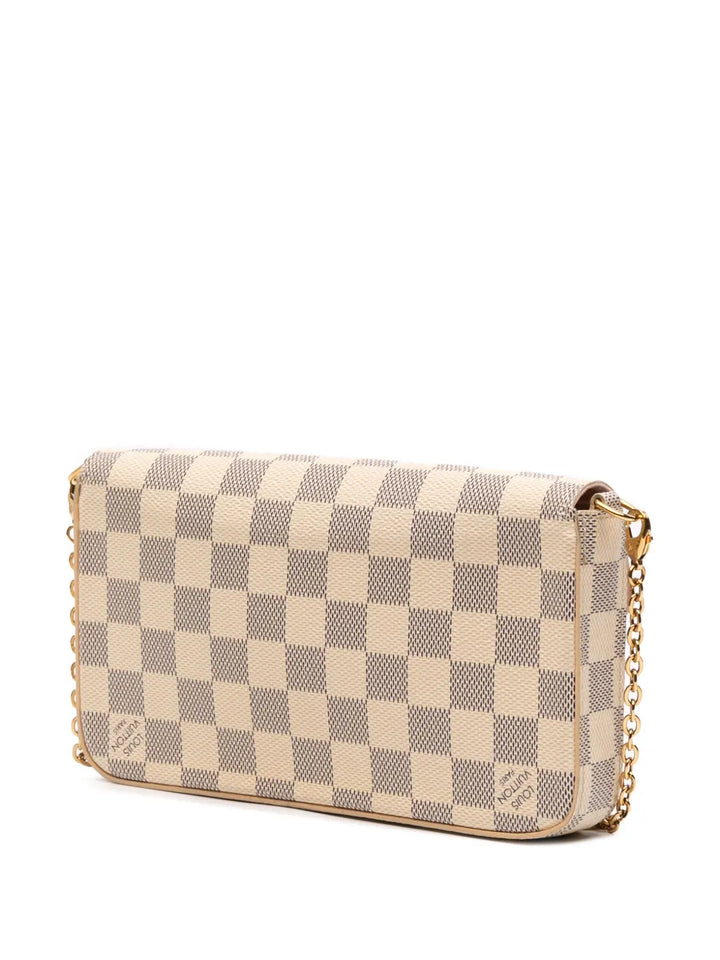 Pre-OwnedLouis Vuitton Pre-Owned2018 Damier Azur Pochette Felicie crossbody bag