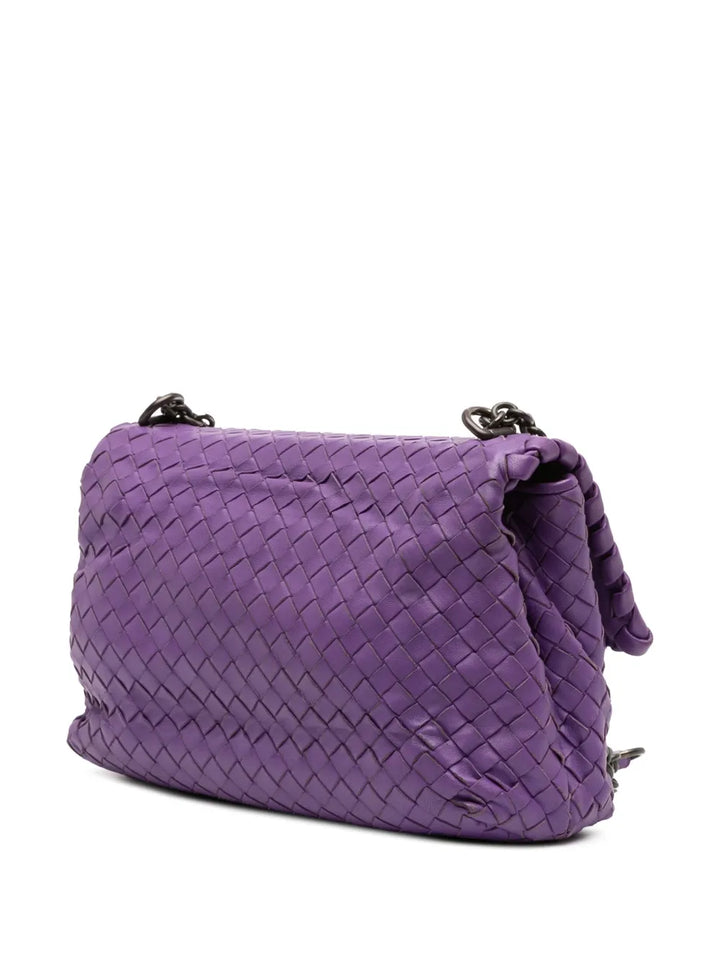 Pre-OwnedBottega Veneta Pre-Owned2012-2025 Small Nappa Intrecciato Olimpia crossbody bag