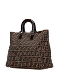Pre-OwnedFendi Pre-Owned20th Century Large Zucca Canvas Twins tote bag