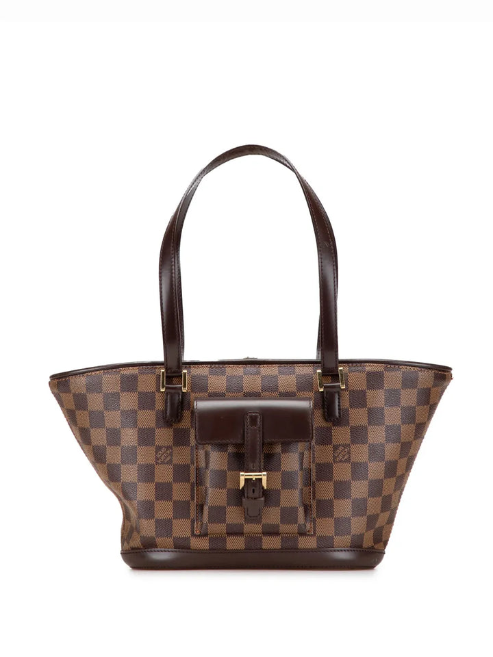 Pre-OwnedLouis Vuitton Pre-Owned2005 Damier Ebene Manosque PM shoulder bag