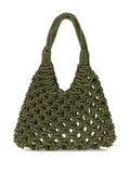 Hibouramacrystal-embellished shoulder bag
