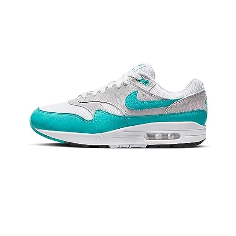  Air Max 1 Shoes Neutral Grey Clear Jade-white
