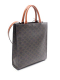 Pre-OwnedCeline Pre-Owned2021 Small Triomphe Coated Canvas Vertical Cabas Tote satchel