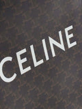 Pre-OwnedCeline Pre-Owned2021 Small Triomphe Coated Canvas Vertical Cabas Tote satchel