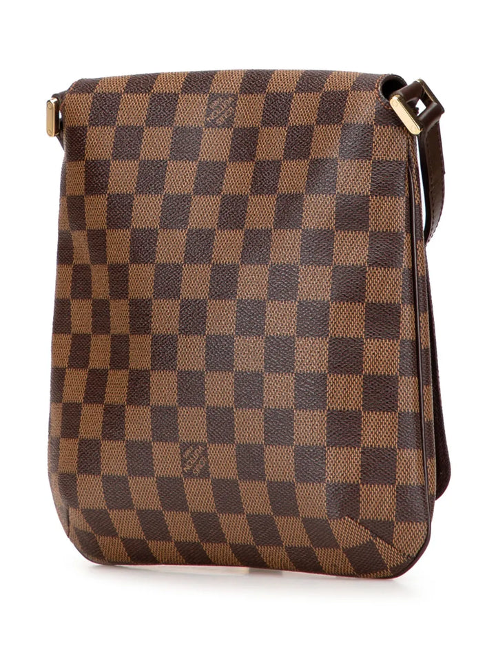 Pre-OwnedLouis Vuitton Pre-Owned2003 Damier Ebene Musette Salsa Long Strap crossbody bag