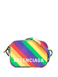 Pre-OwnedBalenciaga Pre-Owned2019 XS Leather Rainbow Logo Ville Camera Bag crossbody bag