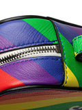 Pre-OwnedBalenciaga Pre-Owned2019 XS Leather Rainbow Logo Ville Camera Bag crossbody bag