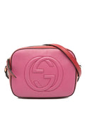 Pre-OwnedGucci Pre-Owned2016-2025 Small Bicolor Leather Soho Disco crossbody bag