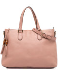 Pre-OwnedGucci Pre-Owned2016-2025 Leather Bamboo Tassel satchel
