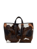 KASSL Editionspony-hair tote bag