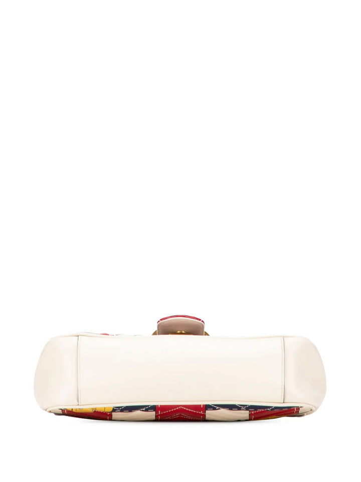 Pre-OwnedGucci Pre-Owned2016-2025 Medium GG Marmont Matelasse Leather Trompe L oeil shoulder bag