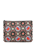 Pre-OwnedCHANEL Pre-Owned2014-2015 Paris Dubai Medium Printed Canvas Cosmetic Case clutch bag