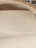 Pre-OwnedGucci Pre-Owned2016-2025 Medium Cutout Leather and Flora Canvas Traforata Flap crossbody bag